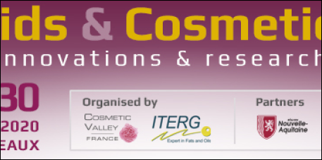 Lipids & cosmetics - 2020 edition